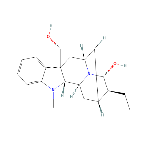 4360-12-7 AJMALINE chemical structure