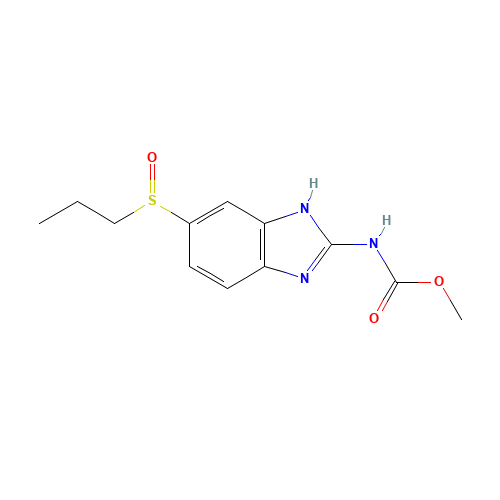 54029-12-8 Albendazole S-oxide chemical structure