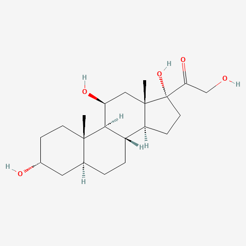 302-91-0 ALLOTETRAHYDROCORTISOL chemical structure