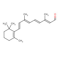 116-31-4 ALL-TRANS-RETINAL chemical structure