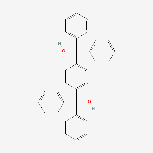 57155-57-4 alpha,alpha,alpha',alpha'-Tetraphenyl-1,4-benzenedimethanol chemical structure