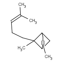 17699-05-7 2,6-dimethyl-6-(4-methyl-3-pentenyl)bicyclo[3.1.1]hept-2-ene chemical structure