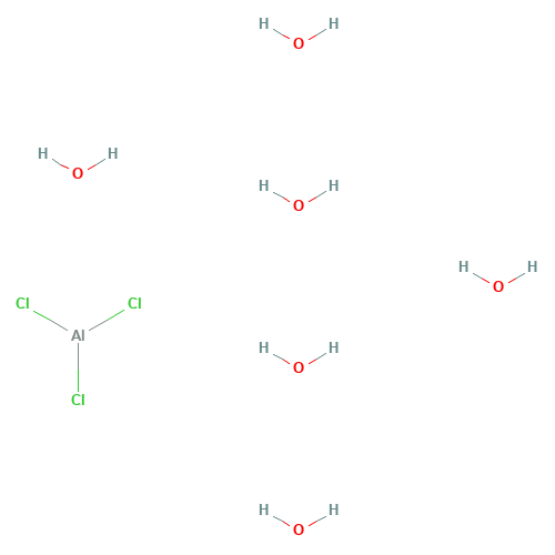 7784-13-6 Aluminium chloride hexahydrate chemical structure