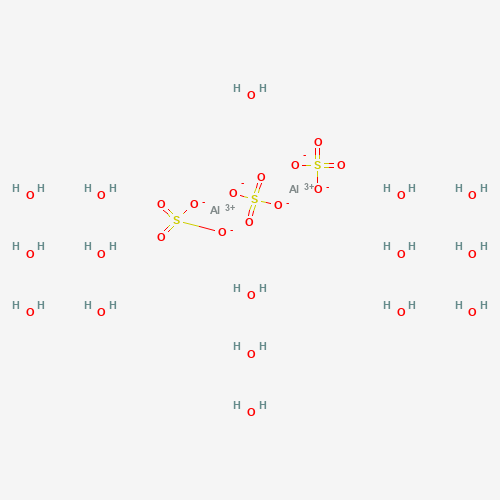 16828-11-8 Aluminium sulfate hydrate chemical structure