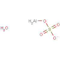 17927-65-0 Aluminium sulfate hydrate chemical structure