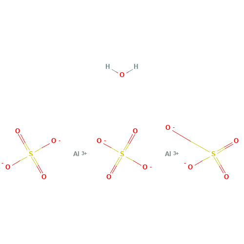17927-65-0 Aluminium sulfate hydrate chemical structure