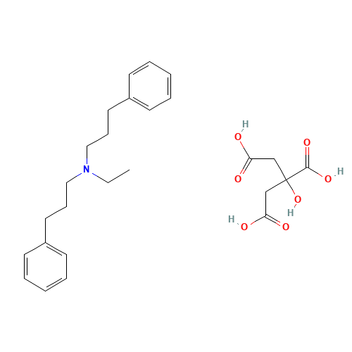 5560-59-8 Alverine citrate chemical structure