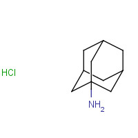 665-66-7 1-Adamantanamine hydrochloride chemical structure