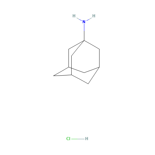 665-66-7 1-Adamantanamine hydrochloride chemical structure
