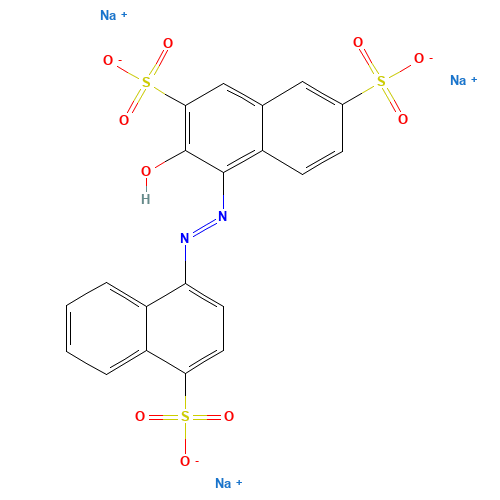 915-67-3 Acid Red 27 chemical structure