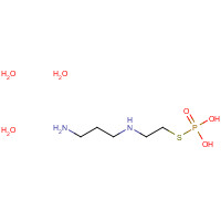 112901-68-5 2-(3-Aminopropylamino)ethylsulfanylphosphonic acid trihydrate chemical structure