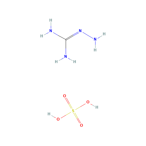 1068-42-4 Aminoguanidinium sulphate chemical structure