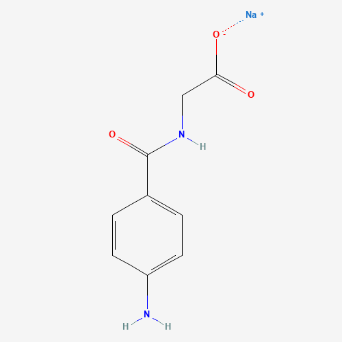 94-16-6 P-AMINOHIPPURIC ACID SODIUM SALT chemical structure