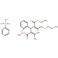 111470-99-6 AMLODIPINE BENZENESULFONATE chemical structure