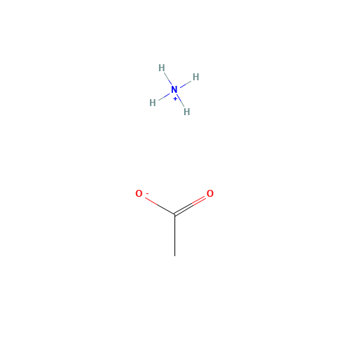 631-61-8 Ammonium acetate chemical structure