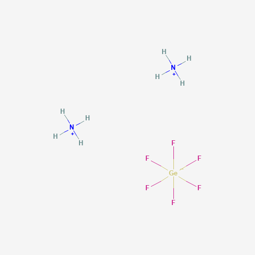 16962-47-3 AMMONIUM HEXAFLUOROGERMANATE chemical structure