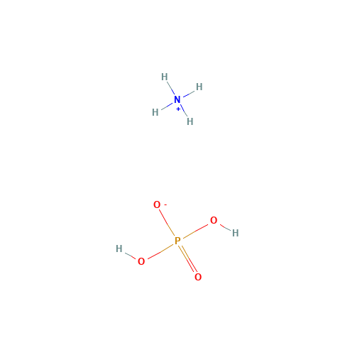 7722-76-1 Ammonium dihydrogen phosphate chemical structure