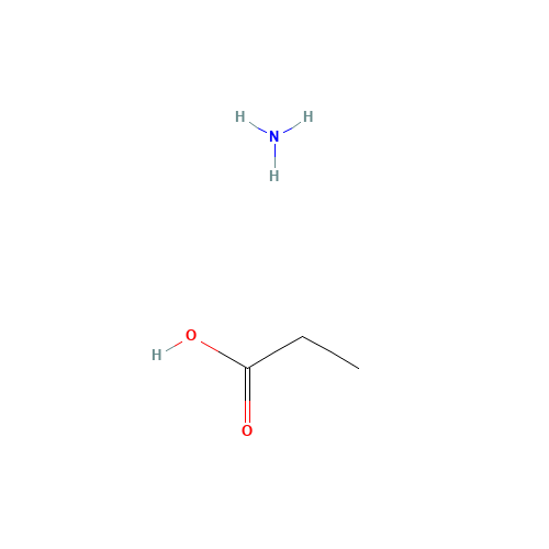 17496-08-1 ammonium propionate chemical structure