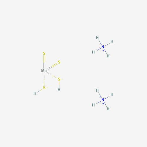 15060-55-6 AMMONIUM TETRATHIOMOLYBDATE chemical structure
