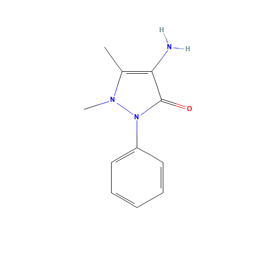 83-07-8 4-Aminoantipyrine chemical structure