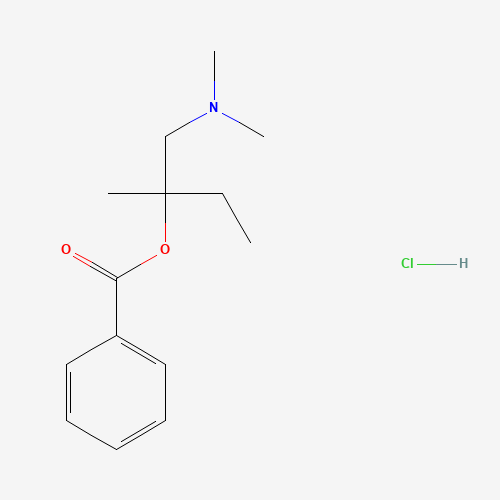 532-59-2 (2-benzoyloxy-2-methylbutyl)dimethylammonium chloride chemical structure