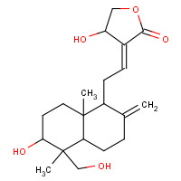 5508-58-7 Andrographolide chemical structure