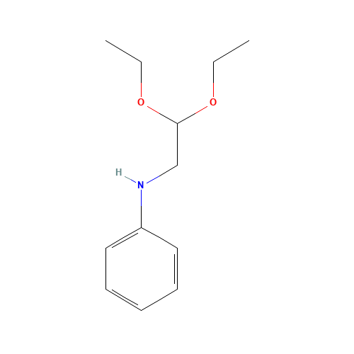 22758-34-5 ANILINOACETALDEHYDE DIETHYL ACETAL chemical structure