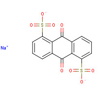 853-35-0 ANTHRAQUINONE-1,5-DISULFONIC ACID DISODIUM SALT chemical structure
