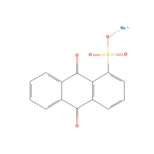 128-56-3 1-Anthraquinonesulfonic acid sodium salt chemical structure