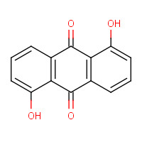 117-12-4 1,5-DIHYDROXYANTHRAQUINONE chemical structure