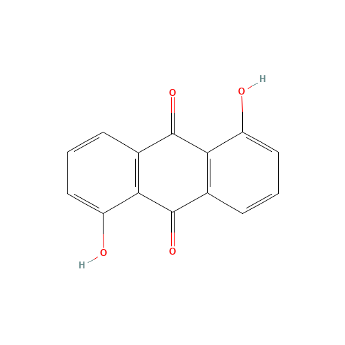 117-12-4 1,5-DIHYDROXYANTHRAQUINONE chemical structure