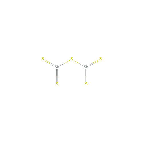 1315-04-4 ANTIMONY PENTASULFIDE chemical structure