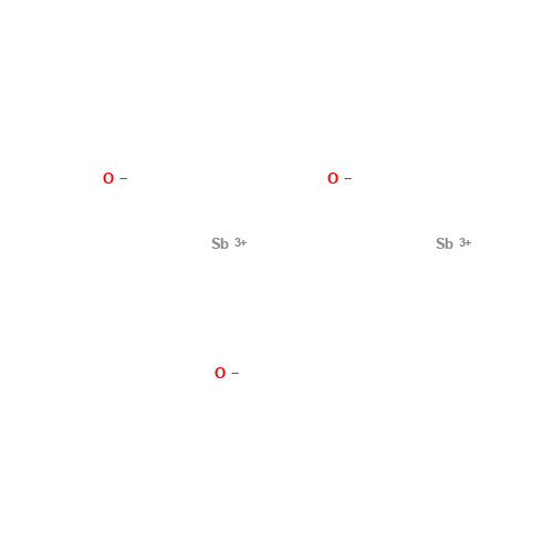 1309-64-4 Diantimony trioxide chemical structure
