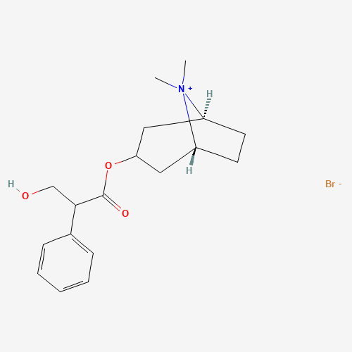 2870-71-5 ATROPINE METHYL BROMIDE chemical structure