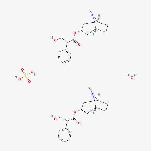 5908-99-6 Atropine sulfate monohydrate chemical structure