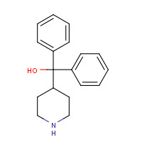 115-46-8 alpha,alpha-Diphenyl-4-piperidinomethanol chemical structure