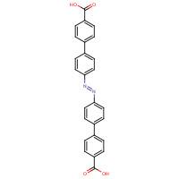 148-85-6 4',4'''-azobis[[1,1'-biphenyl]-4-carboxylic] acid chemical structure