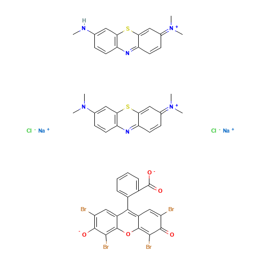 53092-85-6 AZURE II EOSINATE chemical structure