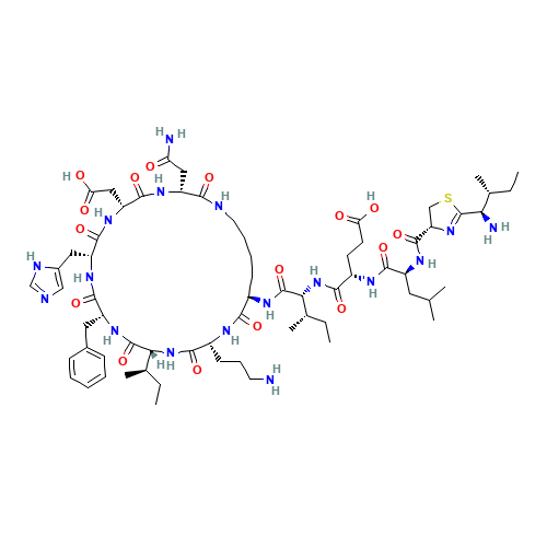 1405-87-4 Bacitracin chemical structure