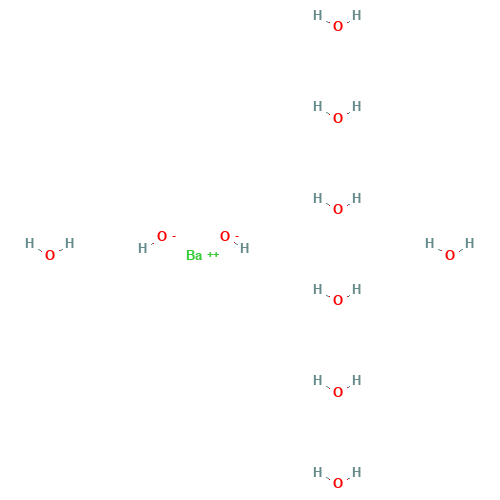 12230-71-6 Barium hydroxide octahydrate chemical structure