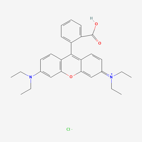 81-88-9 Rhodamine B chemical structure