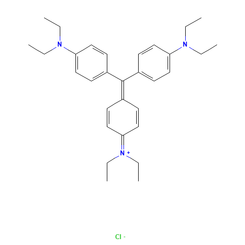 2390-59-2 ETHYL VIOLET chemical structure