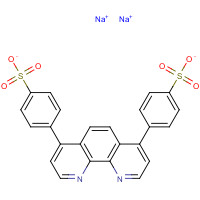 52746-49-3 BATHOPHENANTHROLINEDISULFONIC ACID DISODIUM SALT TRIHYDRATE chemical structure