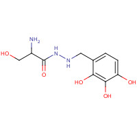 322-35-0 2-Amino-3-hydroxy-2'-(2,3,4-trihydroxybenzyl)propionohydrazide chemical structure