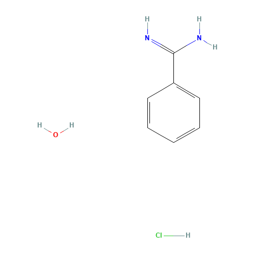 206752-36-5 Benzamidine hydrochloride hydrate chemical structure