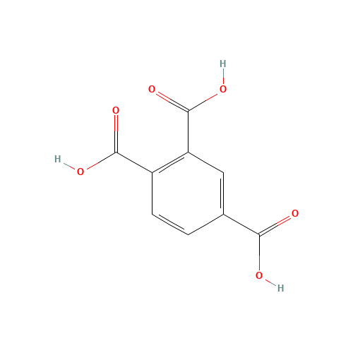 528-44-9 1,2,4-Benzenetricarboxylic acid chemical structure