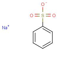 515-42-4 Benzenesulfonic acid sodium salt chemical structure