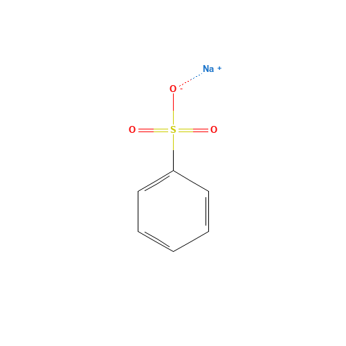 515-42-4 Benzenesulfonic acid sodium salt chemical structure