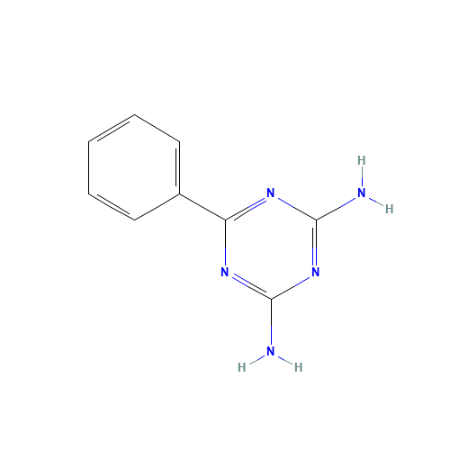 91-76-9 2,4-Diamino-6-phenyl-1,3,5-triazine chemical structure