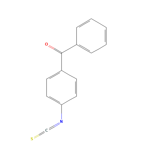 26328-59-6 BENZOPHENONE-4-ISOTHIOCYANATE chemical structure